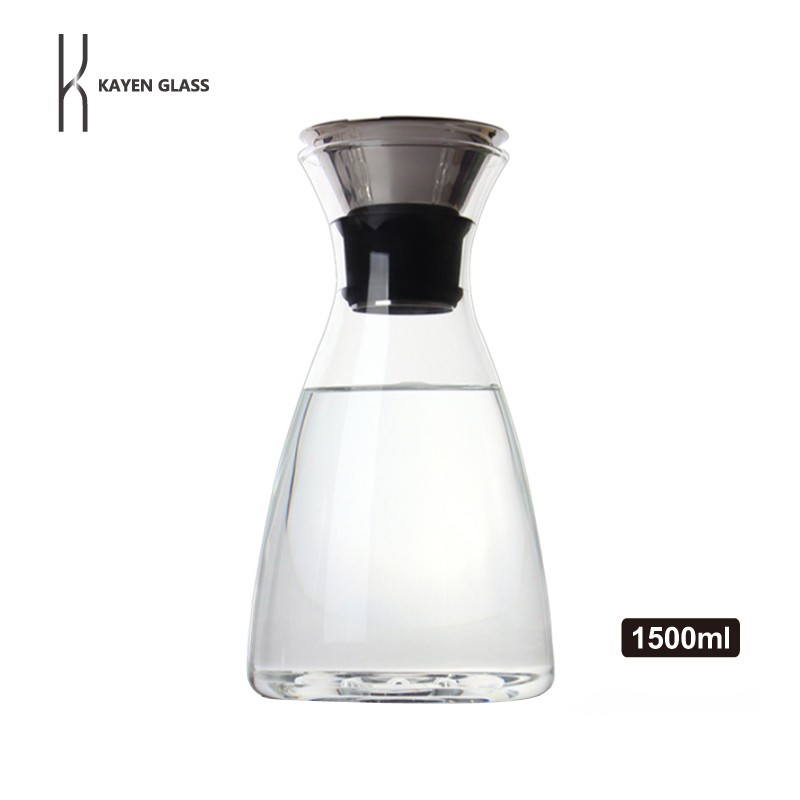 KAYEN耐熱玻璃冷水壺 1500ml 歐式加厚