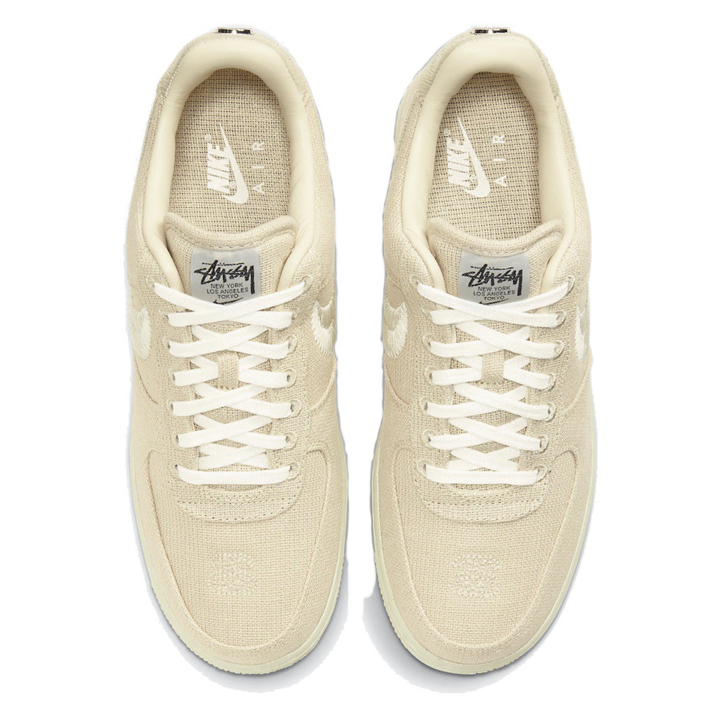 NIKE X STUSSY AIR FORCE 1 LOW FOSSIL 米【預購商品】【CZ9084-200