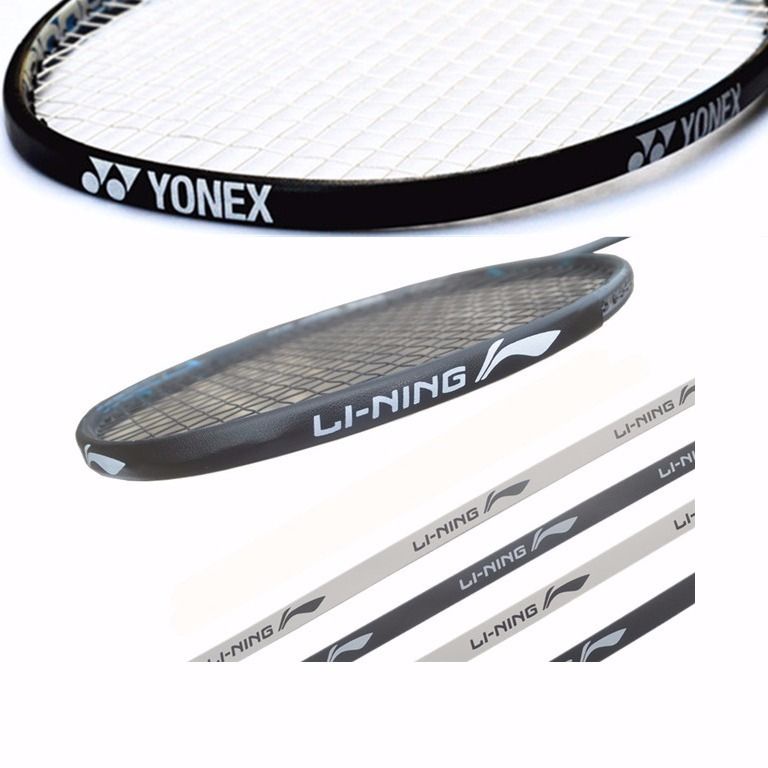 Badminton racket head sticker antifriction protective frame 蝦皮購物