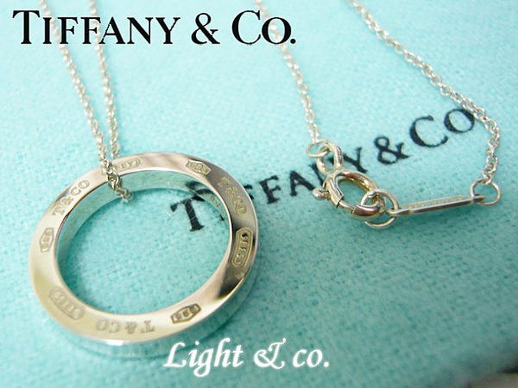 【Light &amp; co.】已專櫃拋光真品 TIFFANY ＆ CO 純銀 1837 圓圈 型 戒指 項鍊  經典款 新款