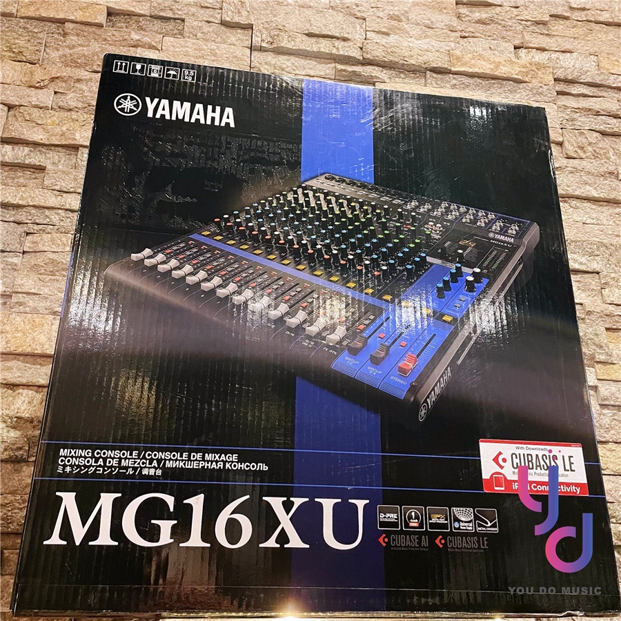 現貨免運費 公司貨 附贈錄音軟體 YAMAHA MG16XU 混音器 MIXER 做場 現場表演 首選
