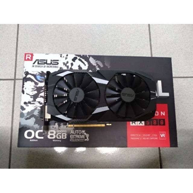 華碩 ASUS DUAL-RX580-O8G