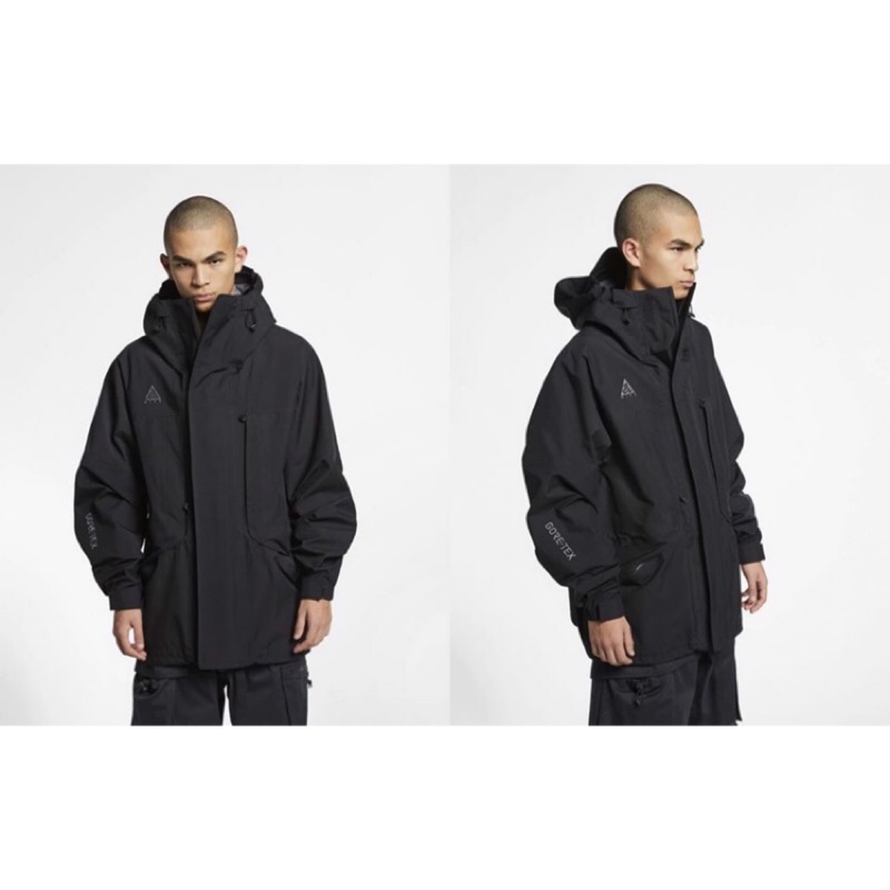 全新 Nike ACG 19ss Gore-Tex Hoodie Nikelab 初代 全黑 衝鋒衣