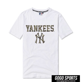 美國職棒大聯盟 MLB NEW YORK 紐約洋基隊 純棉 排汗 運動 潮牌 休閒圓領短袖T恤