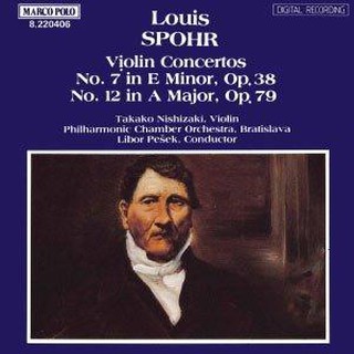 *MARCO POLO 古典音樂*Spohr Violin Concerto Pesek 8220406E44