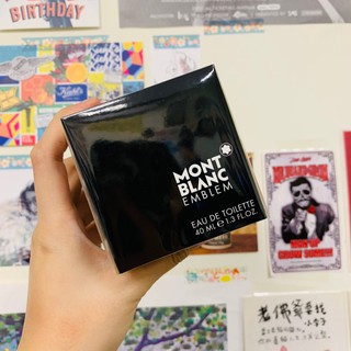 NANA實拍二店~ MONT BLANC EMBLEM 萬寶龍男性淡香水 40 60 100ml