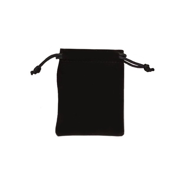 收納袋 厚棉黑色絨布袋（7x9cm、10x12cm）絨布束口袋 萬用收納袋 抽繩收納袋 飾品首飾袋 客製化禮品專家