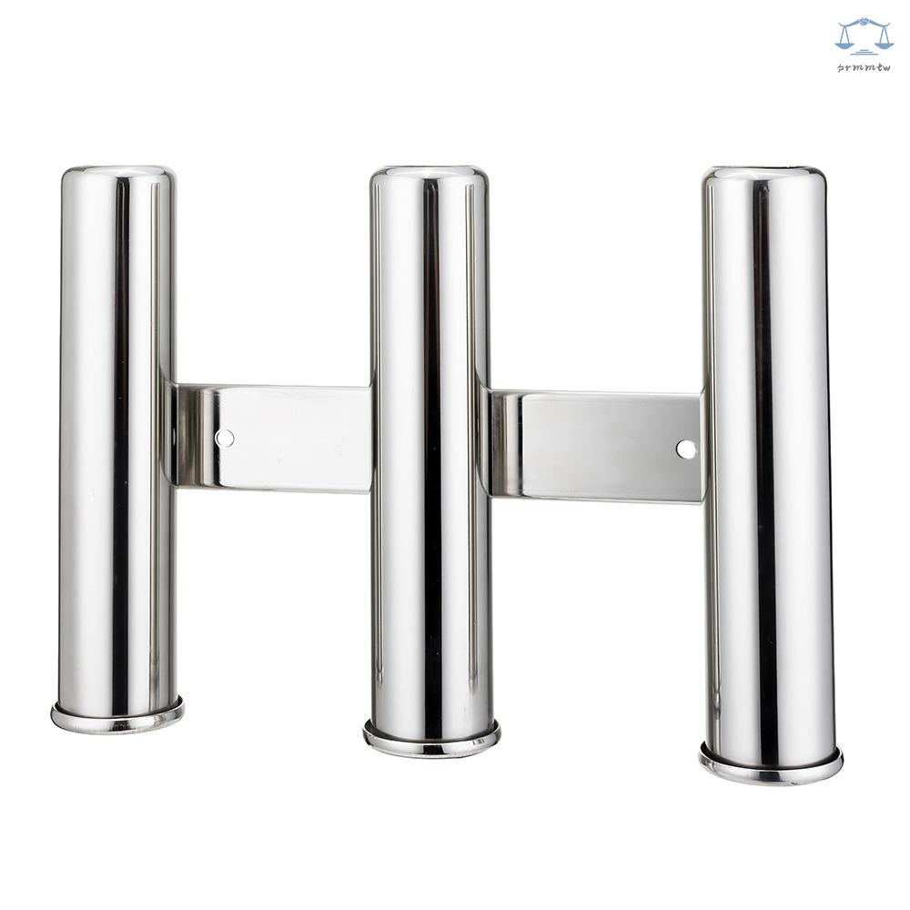 Prmm 船用不銹鋼魚竿座支架釣魚竿插座遊艇 蝦皮購物