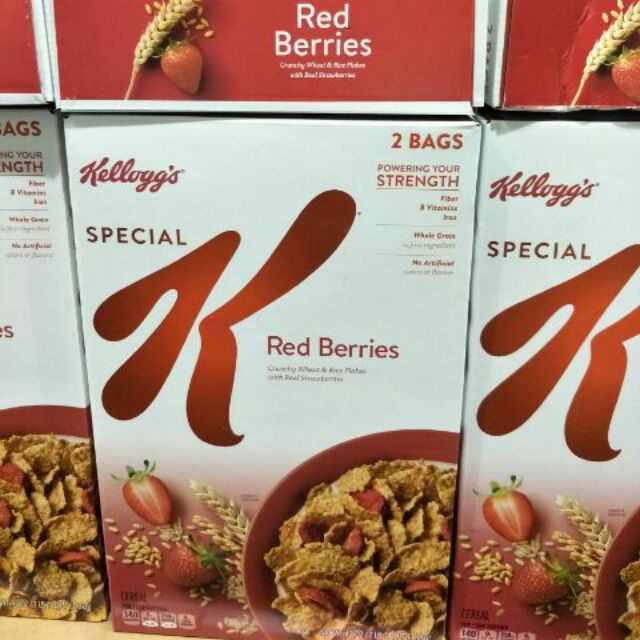 草莓早餐脆片 1.2公斤Kellogg’s Special K #1282434好市多 草莓 早餐 脆片 麥片#319#