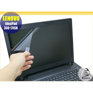 【Ezstick】Lenovo IdeaPad 300 17ISK 17 靜電式 螢幕貼 (可選鏡面或霧面)