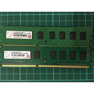 創見 Transcend DDR3-1600 DDR3-1333 4G RAM 記憶體