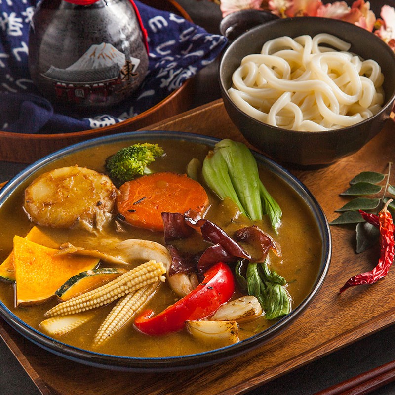 日式鮮蔬湯咖哩烏龍麵 金奇日式咖哩 蝦皮購物