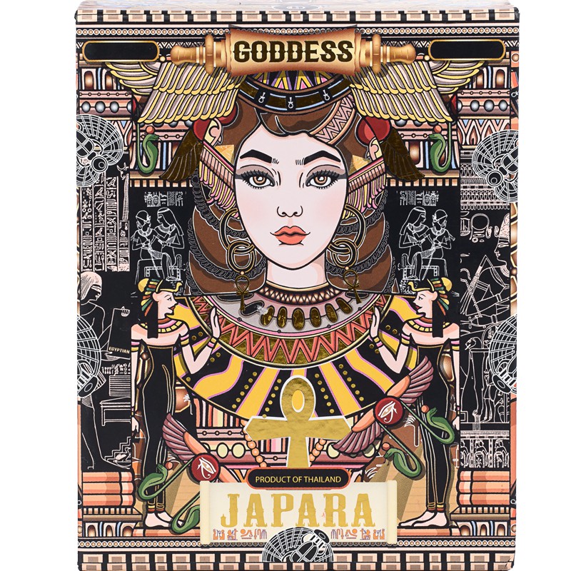 JAPARA 埃及香氛精萃 誘惑女神系列 女神 JAPARA 12ml香精禮盒(盒裝附品牌提袋)