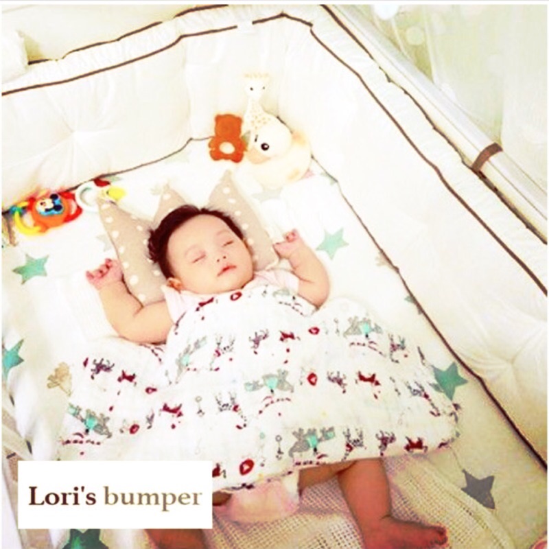 lori’s bumper超厚嬰幼兒床圍 市面最厚最長防撞 保護周全