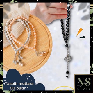 Tasbih mutiara 33, tasbihkayu33, tasbih digital