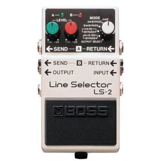Boss LS-2 Line Selector 電吉他/電貝斯 Bass 效果器/音箱迴路選擇器 [唐尼樂器]