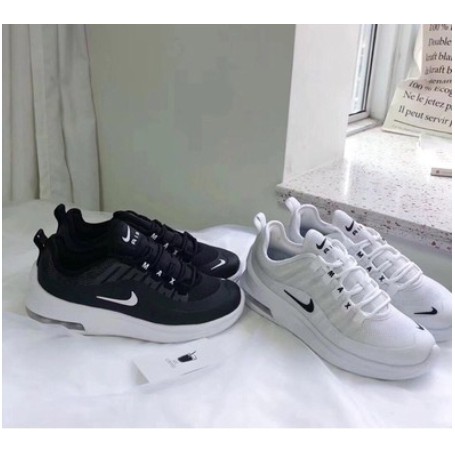 NIKE AIR MAX AXIS GS 全白 黑勾 仙女鞋 增高白鞋 氣墊 女鞋 AH5222-100