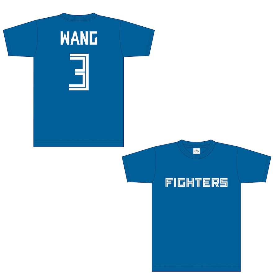 代購 日本職棒 日職 日本火腿鬥士 2022球季  球員姓名背號T恤 王柏融 松本剛