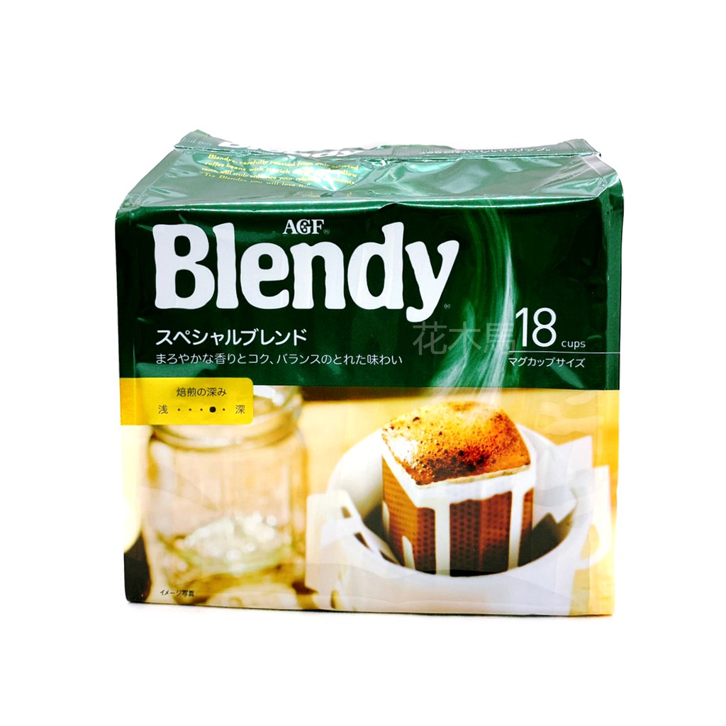 AGF Blendy 濾掛咖啡 濾掛式咖啡 特級 摩卡 芳醇 18入 無糖咖啡 AGF濾掛咖啡 AGF咖啡