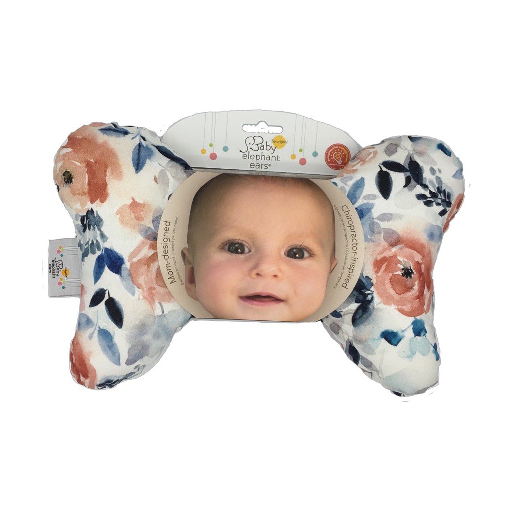 "台灣總代理" Baby Elephant Ears - 寶寶護頸枕 (Water Color  Ear)