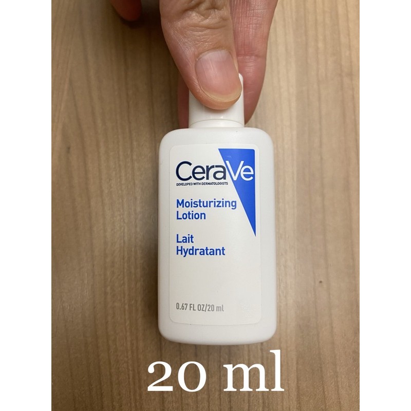 CeraVe 適樂膚 保濕乳 長效清爽保濕乳20ml 全新未開過 效期2023/08 萊雅公司貨