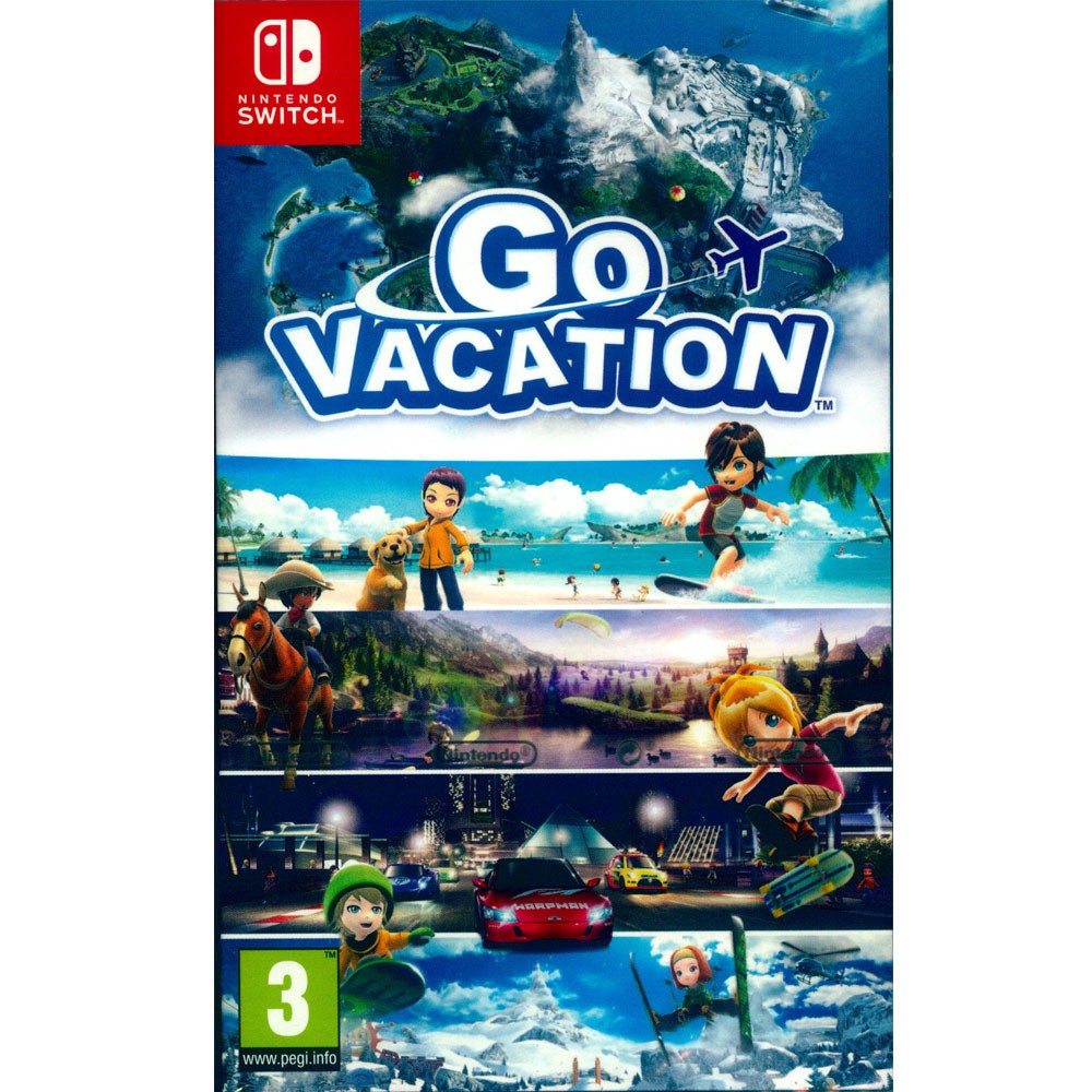 NS SWITCH 歡樂假期 英日文歐版 Go Vacation(現貨全新)