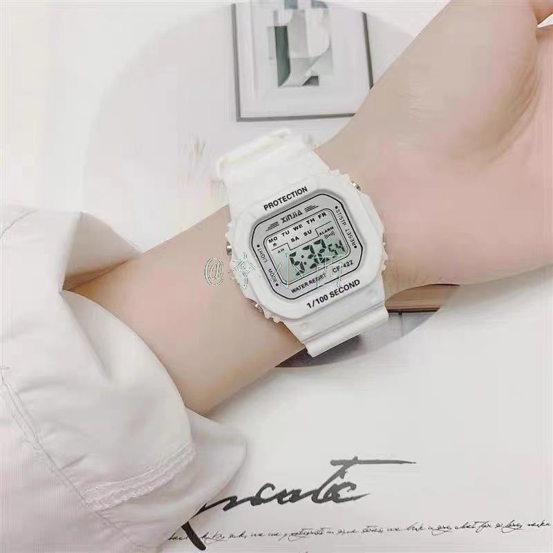 @李小西卡西歐手錶電子錶 手錶女生電子錶 捷卡電子錶 時刻美電子錶 運動電子錶 當兵電子錶