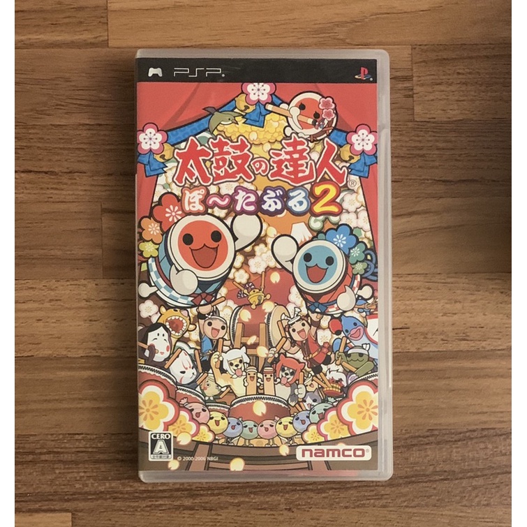 PSP 太鼓達人攜帶版2 正版遊戲片 原版光碟 日文版 純日版 日版適用 二手片 SONY