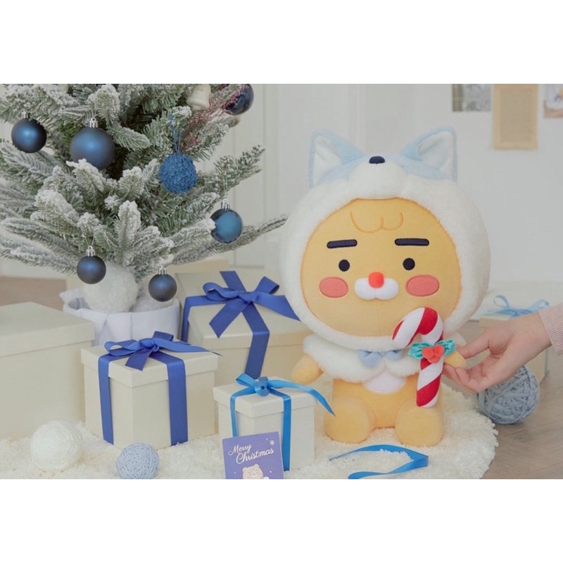韓國 Kakao friends 魯道夫萊恩 Ryan 聖誕節限定 交換禮物/聖誕禮物