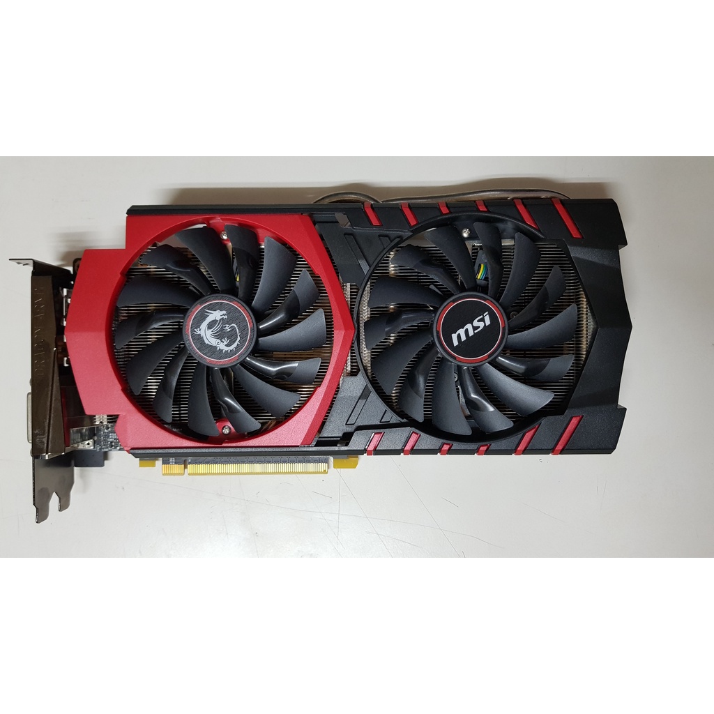 MSI 微星 GTX 970 GAMING 4G DDR5 紅龍版 顯示卡 2手良品