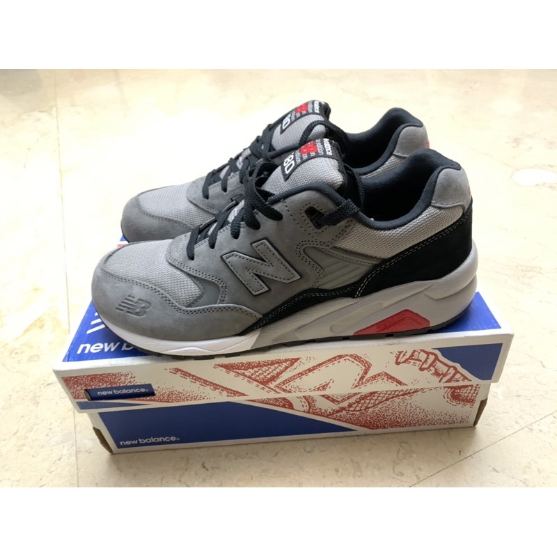 NEW BALANCE NB580 D 楦 復古 灰紅 麂皮 休閒 運動 慢跑鞋 MRT580GK