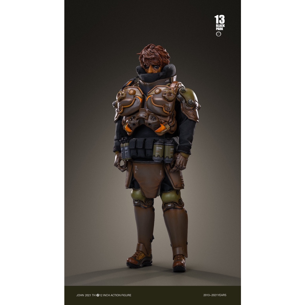 ブラック13パーク 重装掃討部隊 Adrian 白クマ 限定版 1/6フィギュア