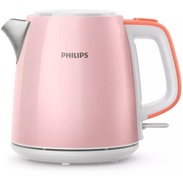 【飛利浦 PHILIPS】1.0L 不鏽鋼煮水壺 HD9348/54 粉色款