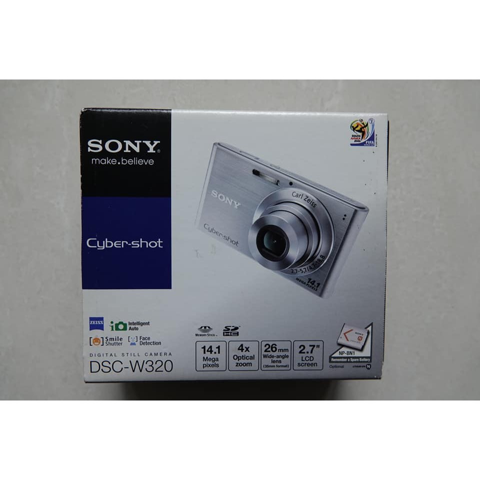 Sony Cyber-shot DSC-W320 黑色數位相機