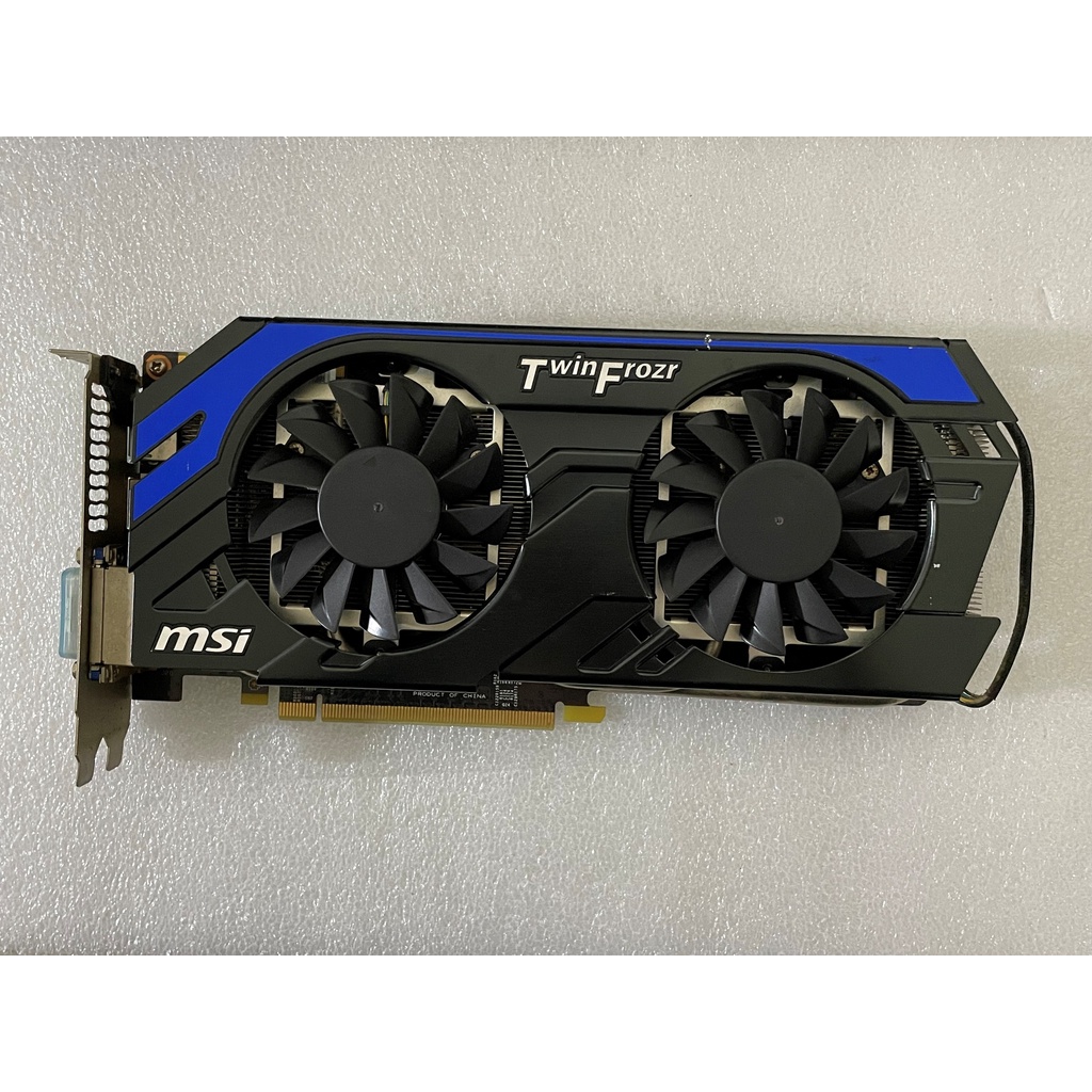 微星 msi N660Ti PE 2GD5/OC GTX 660 Ti 2G 2GB GDDR5 電競 雙風扇 顯示卡