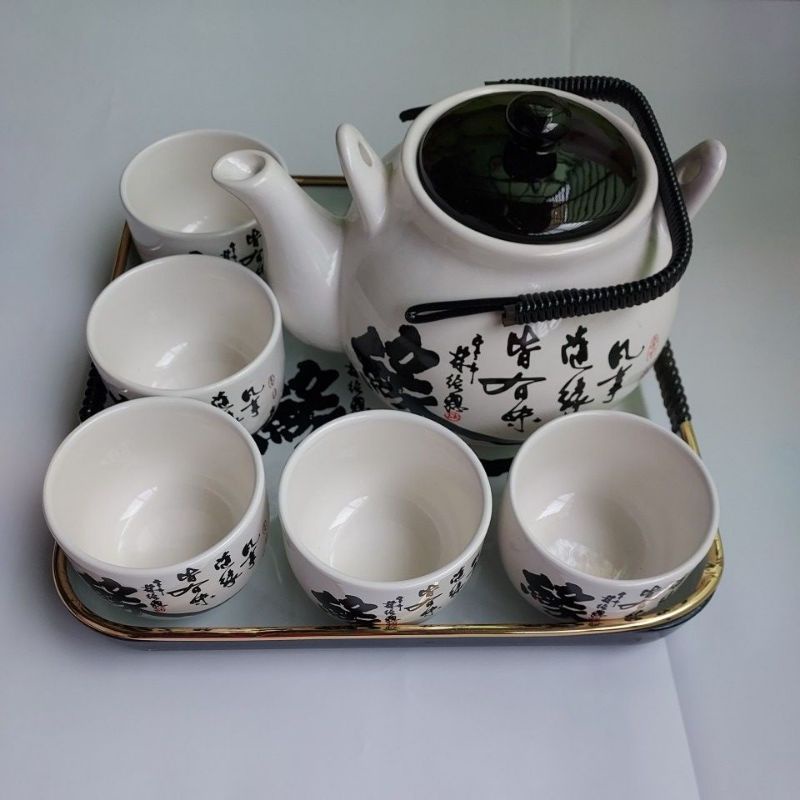 【全新】茶組 陶瓷茶壺組 陶瓷壺杯 茶壺杯 泡茶壺杯