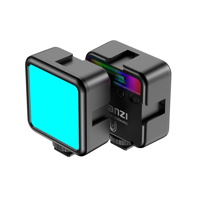 「樂攝屋」Ulanzi VL49 LED補光燈［RGB版］迷你攝影燈 柔光板型 直播 LED燈 內建電池