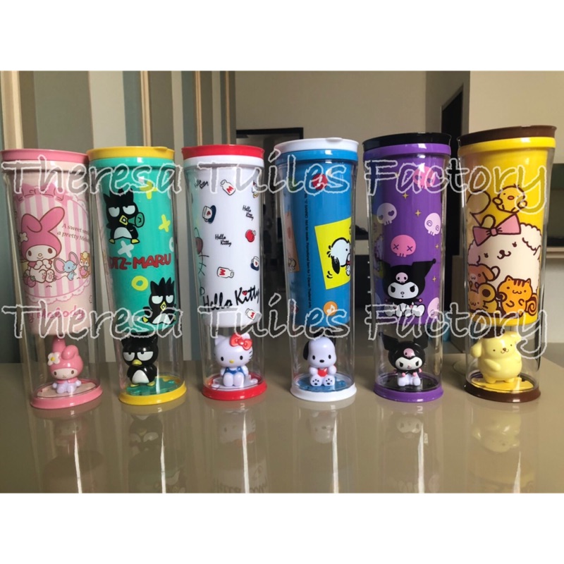 【泰國🇹🇭代購】《現貨》7-11限定 Sanrio三麗鷗 杯子 冷飲杯 環保杯 Kitty Melody 布丁狗