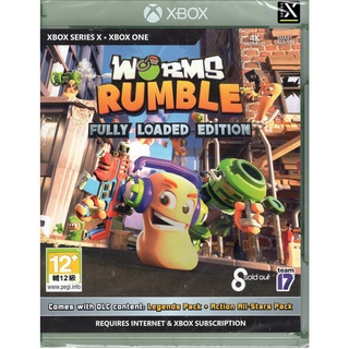 XBSX/XBOXONE遊戲 百戰天蟲 大混戰 完全版 鬥毆 Worms Rumble 中文版【魔力電玩】