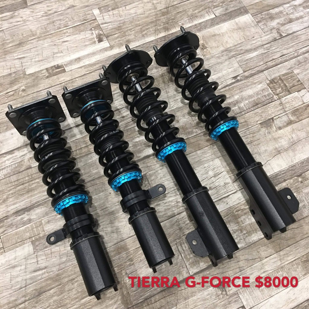 【品太】(保固四個月) TIERRA RS 323 G-FORCE 高低軟硬可調避震器 極新品 整新品