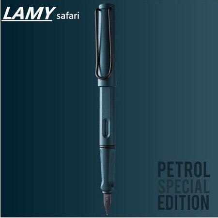 [ ้อมส ]Lamy Safari 鋼筆汽油 2017 限量版磨砂藍灰色汽油燃料 - 墨水盒