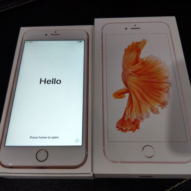 Iphone6s plus 64g 玫瑰金