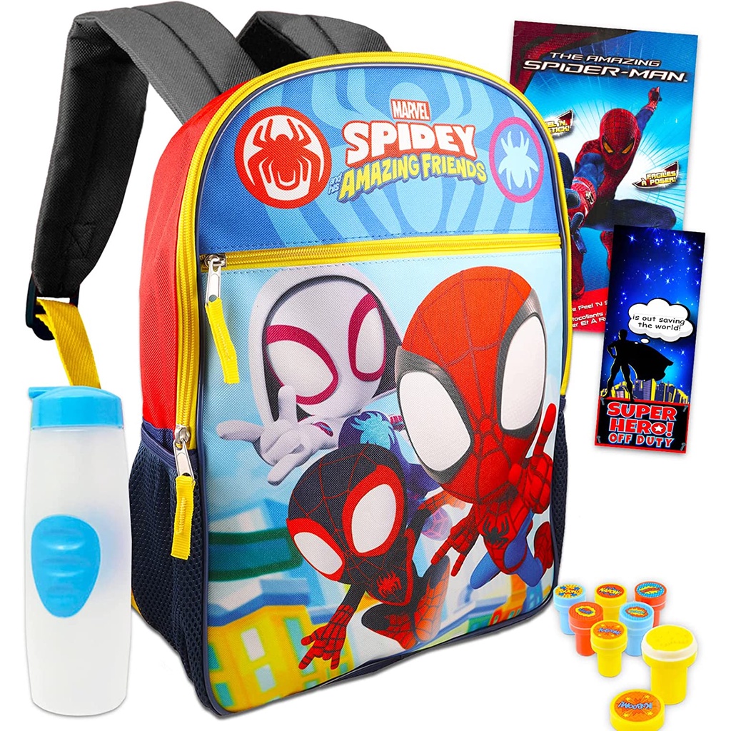 預購👍正版空運👍美國專櫃 Marvel Spidey 蜘蛛人  兒童 書包 包包 後背包 水壺