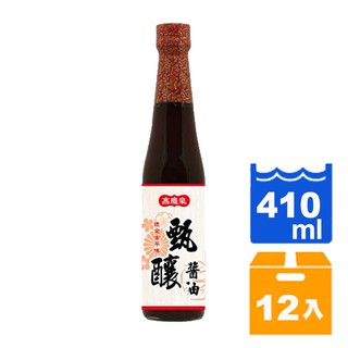 高慶泉甄釀醬油410ml(12入)/箱【康鄰超市】