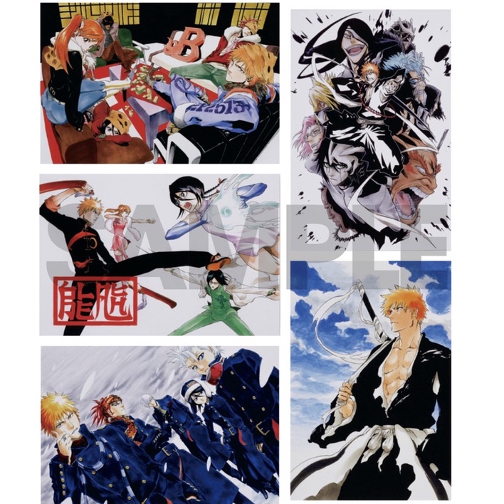 BLEACH 複製原画 原画展 No.4 井上織姫 松本乱菊