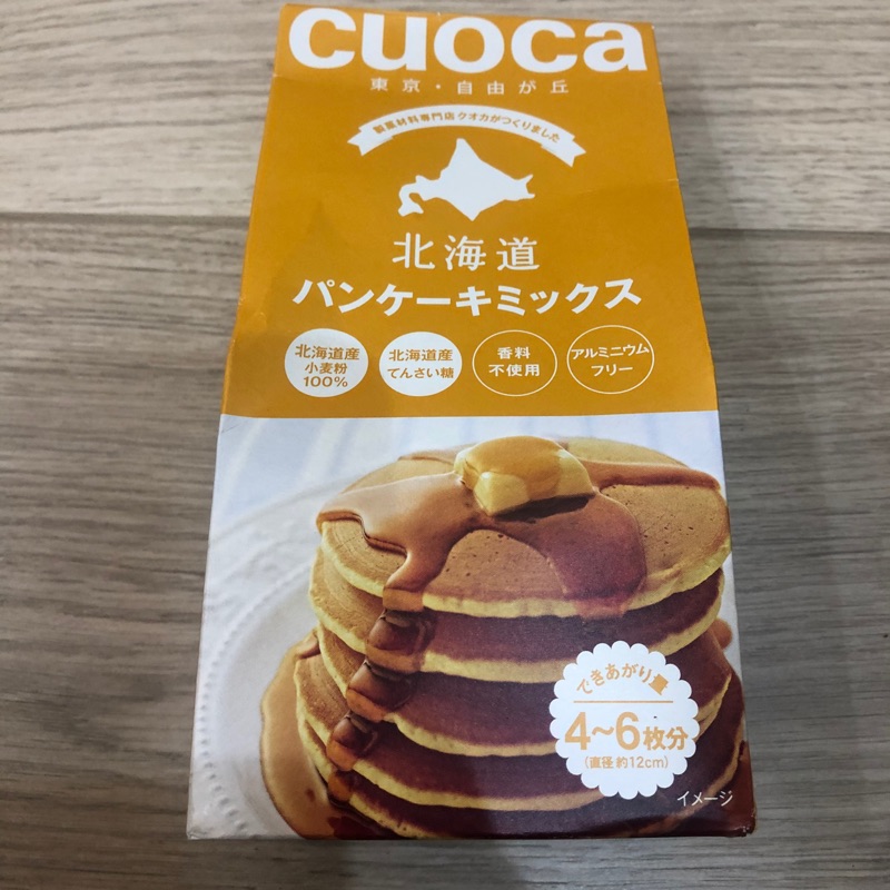 現貨 日本cuoca 自由之丘北海道鬆餅粉鬆餅粉200g再降最後一包 蝦皮購物
