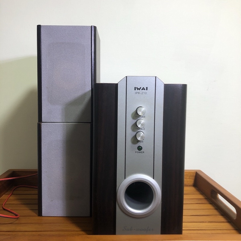 IWAI IPK-210 三件式喇叭 音響 甜甜價出清