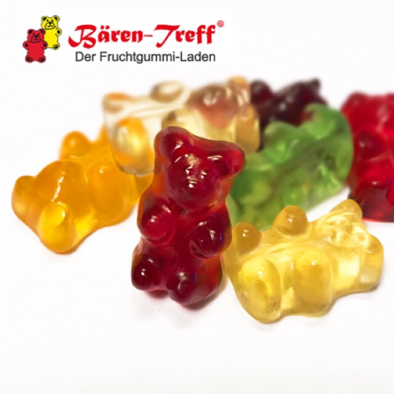🐻新鮮到貨🐻德國baren-treff 天然果汁經典小熊軟糖 200g /1000g 果汁含量27％