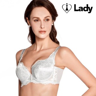 Lady維納斯系列《深杯》D-G罩 蕾絲 內衣 (閃耀灰)