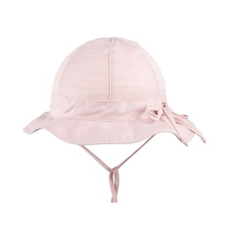 [德國有機棉Pure Pure] 有機棉女童抗UV遮陽帽(粉紅色)